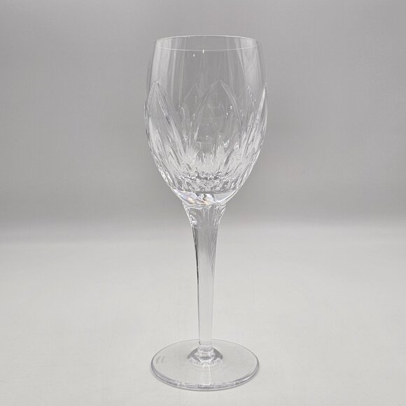 Marquis Waterford Crystal Wine Glass w Tulip Stem Slovenia 8 in - Picture 3 of 10